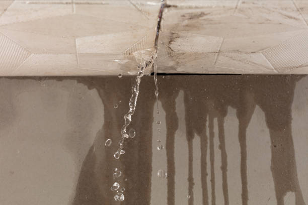 Professional Water Damage Restoration technician working in Barnesville, MN